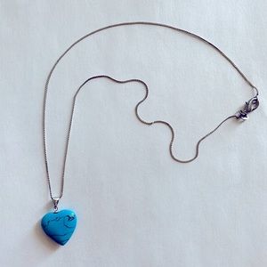 Turquoise Heart Necklace